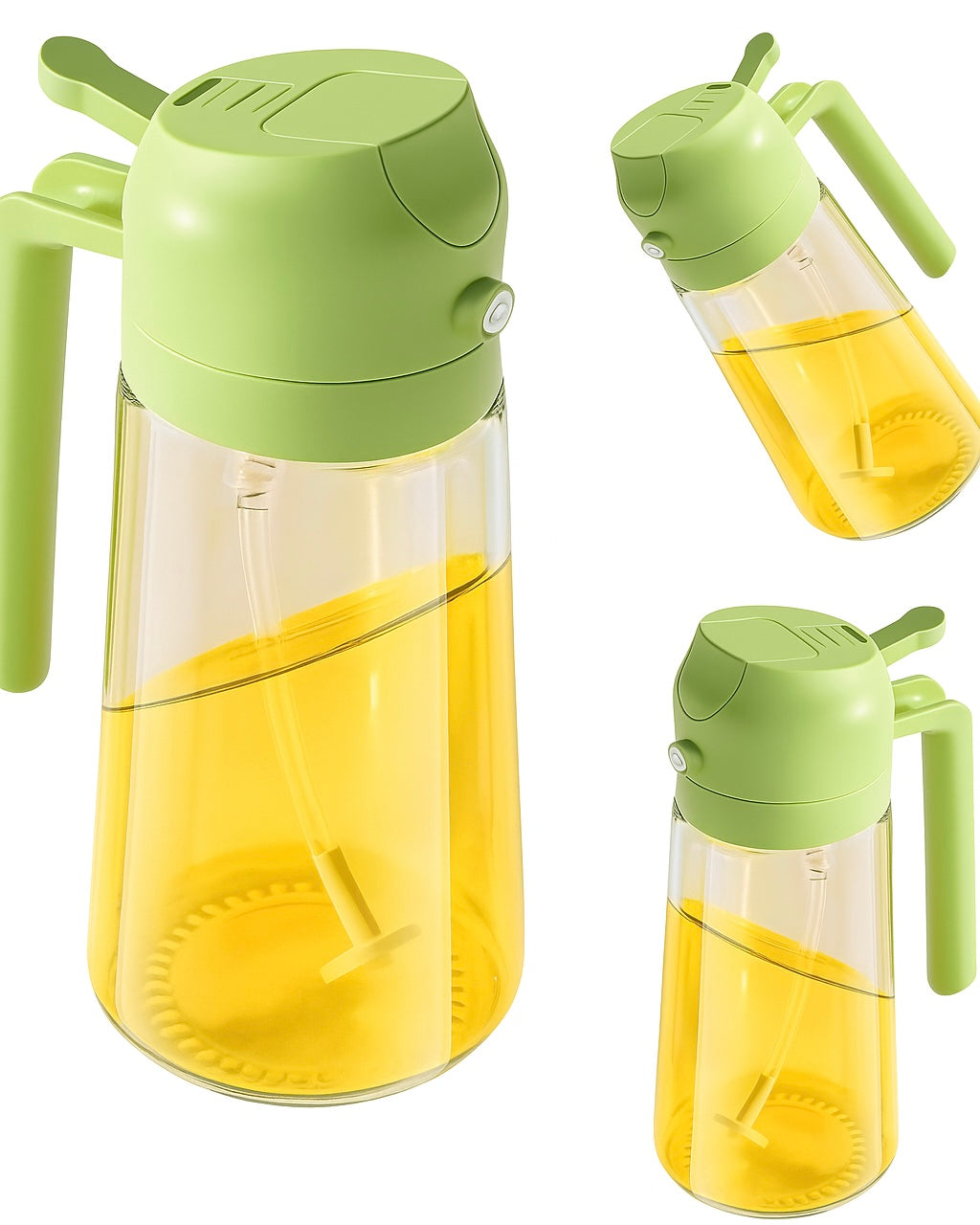Household Oil Spray Bottle & Dispenser